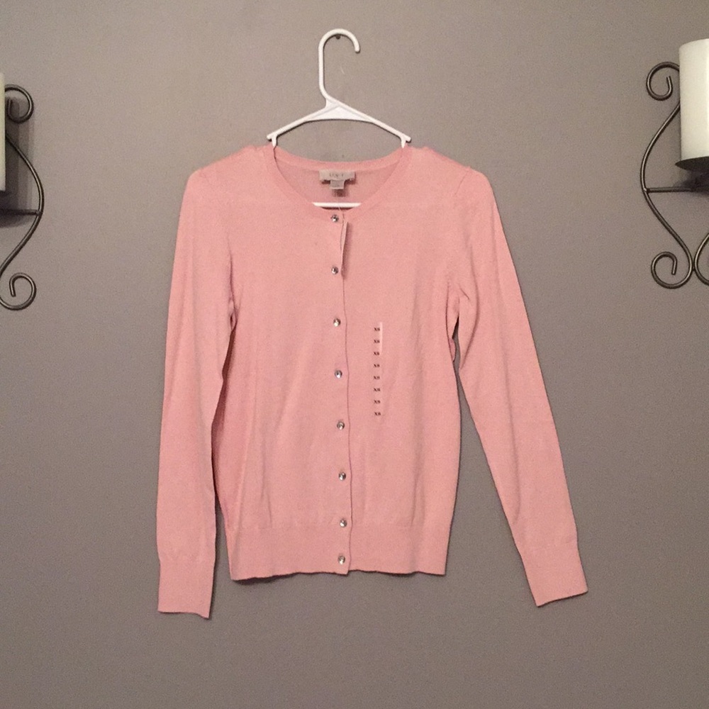 Loft sweater pale pink XS